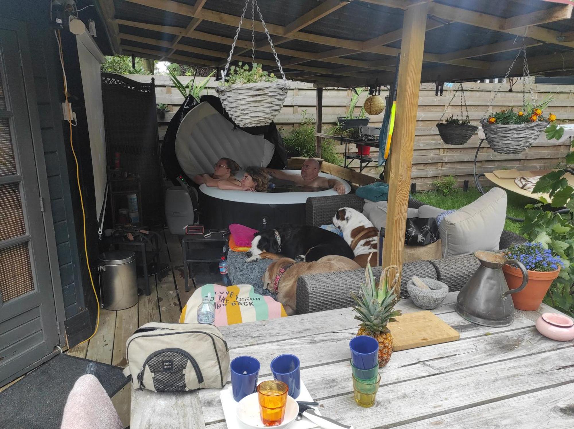 "Tempat Senang" Chalet On The Beautiful Veluwe With Airco Sauna Bbq Jacuzzi Beamer And Dog Putten Exterior foto